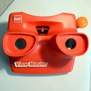 3D ViewMaster Red -Vintage 1960s